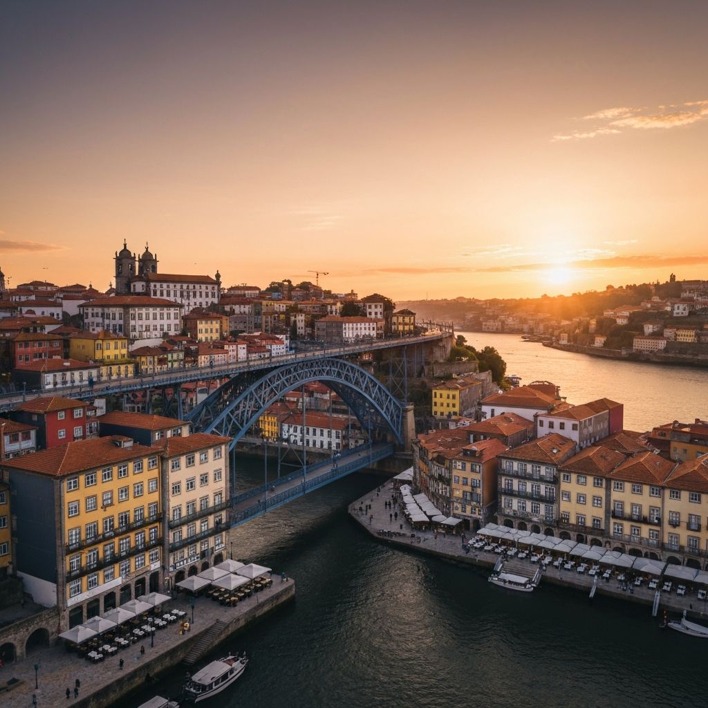Vista panorâmica do Porto